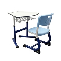 Mobilier scolaire Vente en gros Mobilier scolaire moderne et bon marché Table et chaise à hauteur réglable