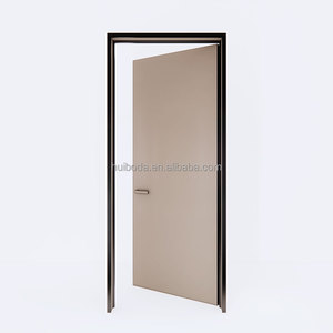Porta in alluminio oscillante dal Design moderno fatto da te personalizzato per facciate interne e arredi per la casa per camere da letto - Product Image 3