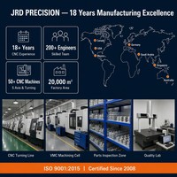 Mecanizado CNC de Precisión de 5 Ejes Personalizado OEM ODM, Electroerosión por Hilo para Mecanizado de Bujes de Transmisión, 0.005mm SS304 Automotriz ISO 9001