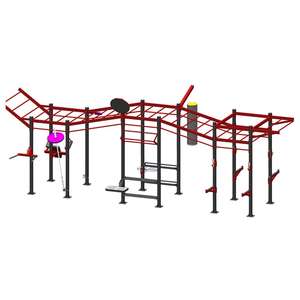 Monkey Rack Super Tall Pull up Bar Handles Dip Station NUEVO Sistema de aparejo - Product Image 2