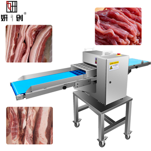 เครื่องตัด<span class=keywords><strong>อกไก่</strong></span>อัตโนมัติเต็มรูปแบบ เครื่องตัดเนื้อหมู เนื้อวัว ปลาเป็นเส้น เครื่องหั่นอกไก่ - Product Image 1