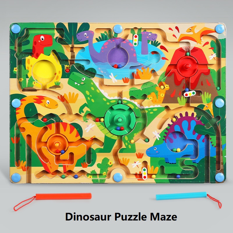 Dinosaur Puzzle Maze