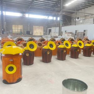 Contenedor <span class=keywords><strong>de</strong></span> <span class=keywords><strong>Basura</strong></span> Personalizado para Exteriores, Material <span class=keywords><strong>de</strong></span> Fibra <span class=keywords><strong>de</strong></span> Vidrio, Resistente a la Corrosión y al Óxido, Aislamiento - Product Image 3