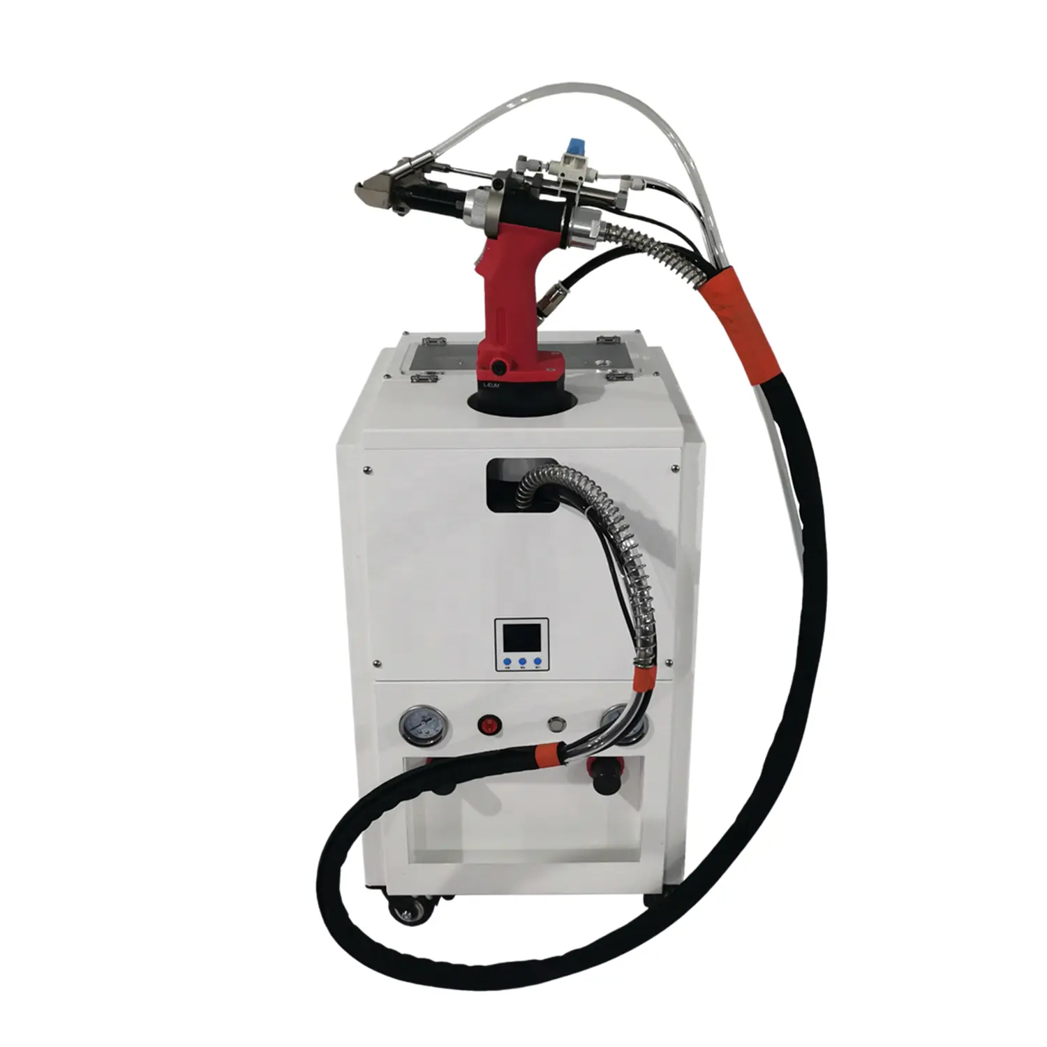 Remachadora de alimentación de automatización de alta eficiencia Máquina remachadora ciega completamente automática para Cascanueces