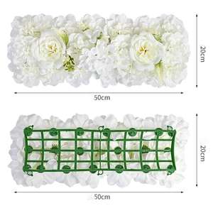 Guirlande florale artificielle en soie pour mariage, modulable, pour allée, table et décoration d'événements (vente en gros) - Product Image 6