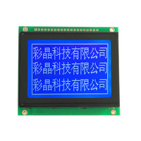 Module d'affichage LCD matriciel STN 128x64 points personnalisé 2026, petit format carré 128x64, rétroéclairage LED graphique ALP, interface parallèle