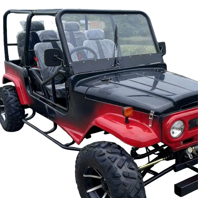 High Quality 4WD Water-cooled 4000W 72V Electric 4x4 Off-road Axle Drive 4x4 All-terrain Vehicle Factory Custom Mini Jeep