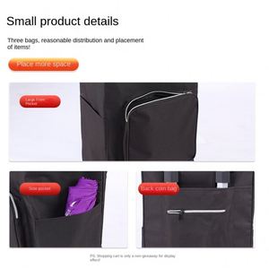 Bolsa de Compras para Exteriores con Capacidad de 40L, con Aislamiento Térmico y Hielo para Entrega de Comida a Domicilio, Refrigeración para Llevar, Bolsa Extraíble - Product Image 5
