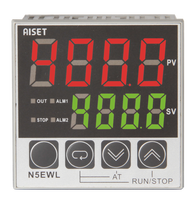 Contrôleur de température numérique intelligent double PID Aiset N5-WL-6000 avec sortie relais thermocouple K, certifié ISO9001/CE, garantie 1 an