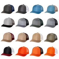 Casquette de sport en gros personnalisable avec logo, casquette de camionneur unie en coton de haute qualité pour hommes et femmes, en stock
