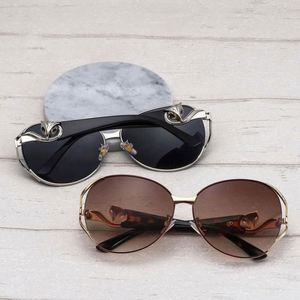 Gafas de Sol Retro de Media Montura para Mujer, Moda 2019, Personalizables con Logotipo, Protección UV400, Ovaladas, para Hombre y Mujer - Product Image 6
