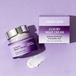 Crema <span class=keywords><strong>de</strong></span> <span class=keywords><strong>Noche</strong></span> Renovadora para el Cuidado <span class=keywords><strong>de</strong></span> la Piel, Niacinamida, Complejo <span class=keywords><strong>de</strong></span> Péptidos y Ácido Hialurónico, Hidratante Facial - Product Image 3