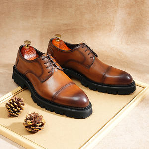 รองเท้าบูทกันน้ำสไตล์ใหม่สำหรับฤดูหนาว คลาสสิก ใช้งานได้หลากหลาย ลำลอง หุ้มข้อสูง สำหรับกิจกรรมกลางแจ้ง ทำงาน ผู้ชาย หนังแท้ เพิ่มความสูง รองเท้ากีฬา - Product Image 3