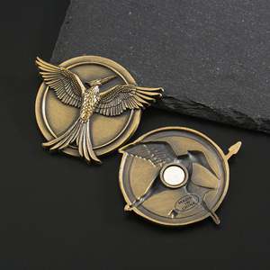 Aimants de réfrigérateur tendance, détails fins, aimant 3D en relief, en alliage de zinc, motif animal, aimant en laiton antique pour réfrigérateur - Product Image 3