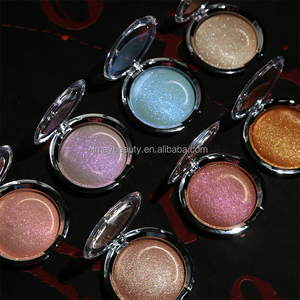 Özel Logo Krem Aydınlatıcı Makyaj Simli Yüz Vücut Aydınlatıcıları Elmas Işıltılı Islak Esnek Aydınlatıcı İki Renkli Makyaj - Product Image 2