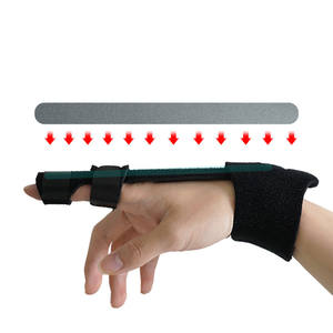 AOFIT pelurus jari tangan, penguat pergelangan tangan dapat disesuaikan pendukung keseleo pereda nyeri pemicu penuh belat jari - Product Image 3