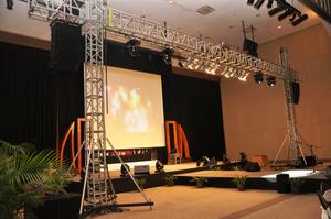 Sistema de Iluminación para Escenarios con Estructura de Truss, Truss Modular de Aleación de Aluminio, Capacidad de Carga de 500 kg, Duradero y Portátil para <span class=keywords><strong>Conciertos</strong></span> y Escenarios Domésticos - Product Image 6