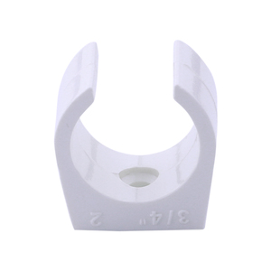 Abrazadera de <span class=keywords><strong>tubo</strong></span> de alta calidad barata al por mayor de fábrica abrazadera de plástico abrazadera de sillín de montaje de tubería de <span class=keywords><strong>PVC</strong></span> - Product Image 2