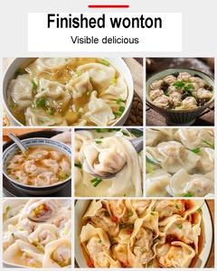 Tự động Thượng Hải hoành thánh/bánh bao máy làm cho Súp Hoành Thánh ravioli Maker Máy thịt yuntuns Maker - Product Image 2