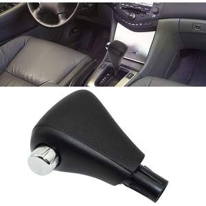 Palanca de Cambios de Cuero para Honda Accord 54131-SDA-A51, Ergonómica, Negra, Repuesto para Auto - Product Image 5