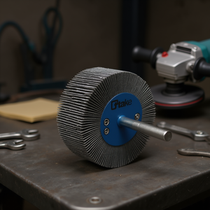 Ttake Abrasive Cloth Flap <b>Wheel</b> 60x30 Mm 6 Mm Shaft 60 Grit <b>Grinding</b> <b>Wheel</b> - Product Image 3