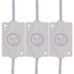 Módulo LED de 6000K SMD3030 12V CC 2 vatios blanco 160 grados IP67 luz exterior módulo LED para publicidad caja de luz signo