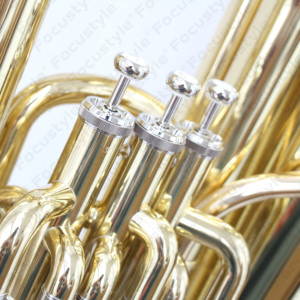Tuba de pistón FOCUS Professional B-Flat 3/4 Tuba de laca transparente de alta calidad OEM a la <span class=keywords><strong>venta</strong></span> - Product Image 3