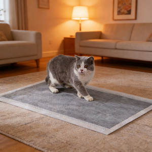 Kostenlose Probe Ganzjahres-Öko-Freundliche Bambuskohle Super Saugfähige Hundetrainingsunterlagen Aktivkohle-Pipi-Matten für Haustiere - Product Image 1