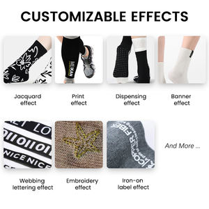 थोक बैकलेस पांच-पैर वाला योग पतली गैर-पर्ची फर्श मोजे शरद ऋतु के पसीने को अवशोषित करने वाले योग मोजे - Product Image 5