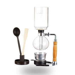 Ecocoffee Offre Spéciale – <span class=keywords><strong>Cafetière</strong></span> Siphon Classique <span class=keywords><strong>en</strong></span> <span class=keywords><strong>Verre</strong></span> pour la Maison, 3-5 Tasses – Machine à Café Barista Siphon - Product Image 6