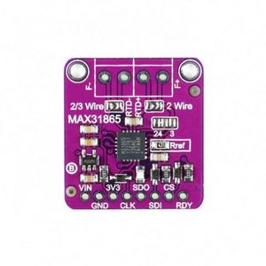 <span class=keywords><strong>MAX31865</strong></span> PT100/PT1000 carte de conversion rt-to-numérique Module d'amplificateur de capteur de Thermocouple de température 3.3V/5V - Product Image 2