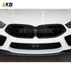 <span class=keywords><strong>Precio</strong></span> al por mayor Parrilla para <span class=keywords><strong>BMW</strong></span> <span class=keywords><strong>M8</strong></span> Serie F91 F92 2019 + Parrillas de coche de rejilla delantera de estilo OEM de fibra de carbono seco - Product Image 4