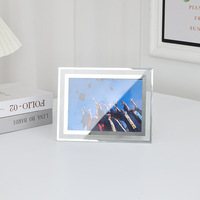 Cadres photo en verre miroir 4x6 5x7 6x8 8x10 et cadre pour certificat A4