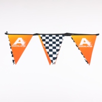 Gahumi 2024 Meilleur Prix Haute Qualité Polyester Fanion Drapeau Bunting String Nouveau Design Techniques D'impression Numérique