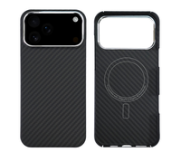   Funda para Teléfono de Fibra de Aramida para la Serie iPhone, Diseño de una Pieza Integrada sin Costuras, Ultrafina y Resistente a Impactos