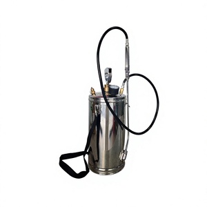 Pulvérisateur manuel à pompe en acier inoxydable 6L, pulvérisateur à pression portable pour usage domestique, jardinage et désinfection - Product Image 1