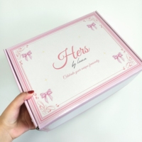 Boîte d'avion avec logo personnalisé boîte postale d'expédition impression de carton d'emballage en papier ondulé pour les entreprises