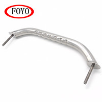 Main courante en acier inoxydable 304 de qualité marine de la marque Foyo avec goujon et poignée antidérapante pour bateaux et yachts