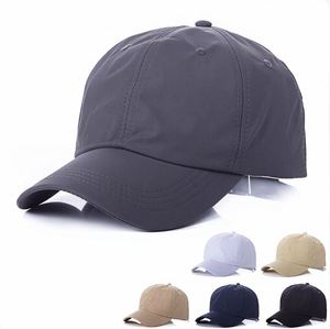 Casquette de baseball queue de cheval anti-UV avec bandeau rafraîchissant, ajustement réglable, légère, idéale pour la course et le golf, 100 % polyester - Product Image 1