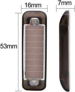 Wholesale New Solar LED Flashing <b>Light</b> Waterproof Security <b>Lights</b> Night Driving Barricade Safety Road Construction Signs Black - Product Image 4