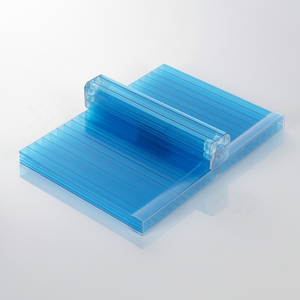 Lámina de Policarbonato Hueca de 30mm-40mm de Alta Resistencia, Estructura en X de Siete Paredes, Conexión en Forma de U, Gancho Doble, Impermeable - Product Image 4