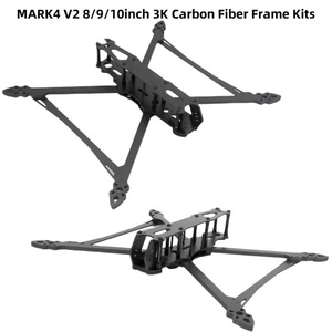 โครงโดรนคาร์บอนไฟเบอร์ 3k รุ่น Mark V27 ขนาด 7 นิ้ว 10 นิ้ว แผ่นคาร์บอน T300 T700 แบบยึดติด - Product Image 3