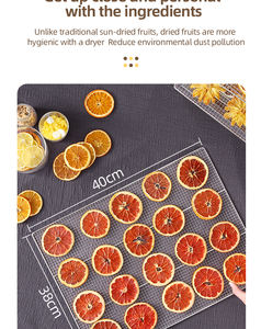 30-слойная промышленная сушилка для пищевых продуктов, обезвоживатель для фруктов и овощей, сушилка для фруктов и овощей из нержавеющей стали - Product Image 5