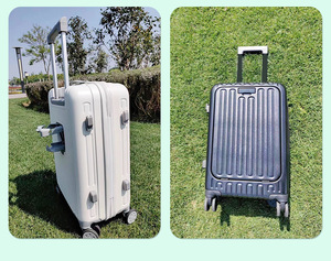 Bagage à main <span class=keywords><strong>avec</strong></span> poche avant, <span class=keywords><strong>valise</strong></span> <span class=keywords><strong>cabine</strong></span>, poche avant, <span class=keywords><strong>valise</strong></span> ABS PC <span class=keywords><strong>avec</strong></span> <span class=keywords><strong>chargeur</strong></span> <span class=keywords><strong>USB</strong></span>, <span class=keywords><strong>valise</strong></span> 20 pouces blanche - Product Image 5