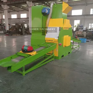 V-S10 100-150KG/H Vaner Brass Aluminum Foil Cutting Recycle Separator Machine Scrap Copper Wire Grinder Machine For Recycling