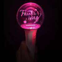 Concert Kpop Marchandise Concert idole officiel nouveau jean Bâton lumineux Kpop Fans Concert Acclamations Main Bâton lumineux