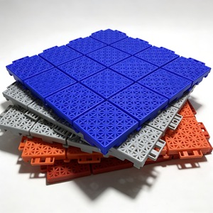 Baldosas Deportivas <span class=keywords><strong>de</strong></span> PP Encajables <span class=keywords><strong>de</strong></span> Conexión Suave ASF-02, Piso Modular Suspendido Resistente a Impactos para Deportes al Aire Libre - Product Image 2