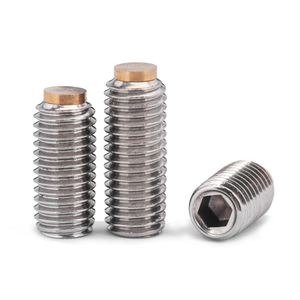 Produit phare : Vis de réglage à poussoir à ressort hexagonale en acier inoxydable, plastique et laiton, avec <span class=keywords><strong>embout</strong></span> en laiton, personnalisable - Product Image 4
