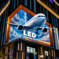 Écran LED fixe extérieur XGC P3.076, étanche IP65, HDR10, 8K, luminosité 5000 cd, 3840 Hz, lisible en plein soleil, blanc crème, garantie 2 ans