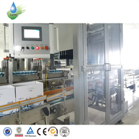 Machine de remplissage de bouteilles d'eau minérale pure 3 en 1, ligne de production automatique prix de l'usine